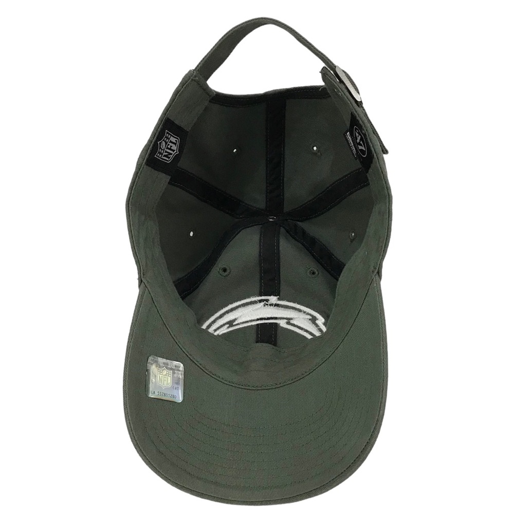 Los Angeles Chargers 47 Brand Green Hat Pink Lightning Bolt - Picture 5 of 9